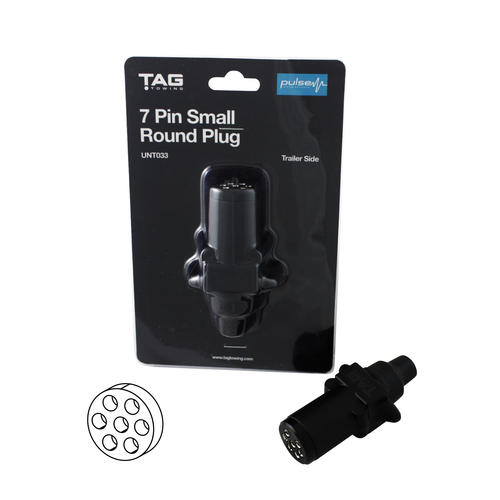 Go to TAG 7 Pin Small Round Plug (Trailer Side)