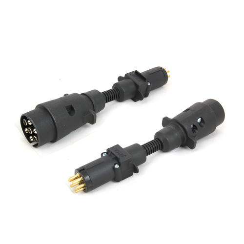 Go to TAG Trailer Adapter - 7 Pin Large Round Plug to 7 Pin Small Round Socket
