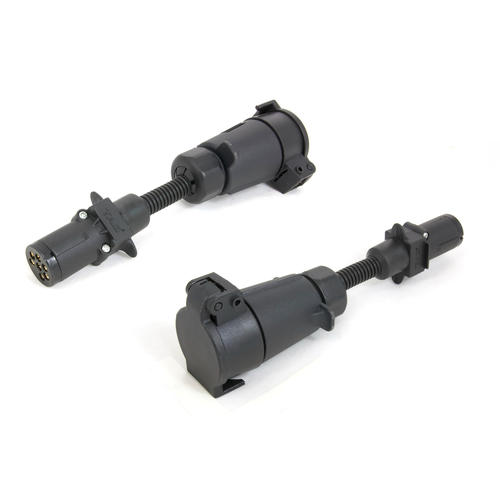 Go to TAG Trailer Adapter - 7 Pin Small Round Plug to 7 Pin Large Round Socket