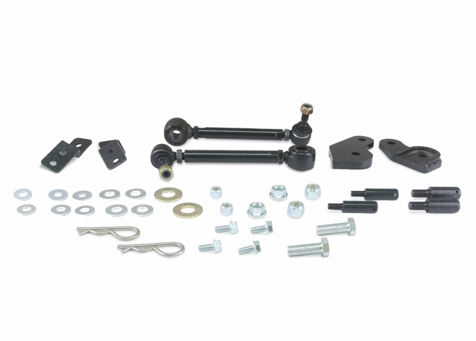 Front Extended Heavy Duty Sway Bar Link with quick release to suit Jeep Wrangler JK