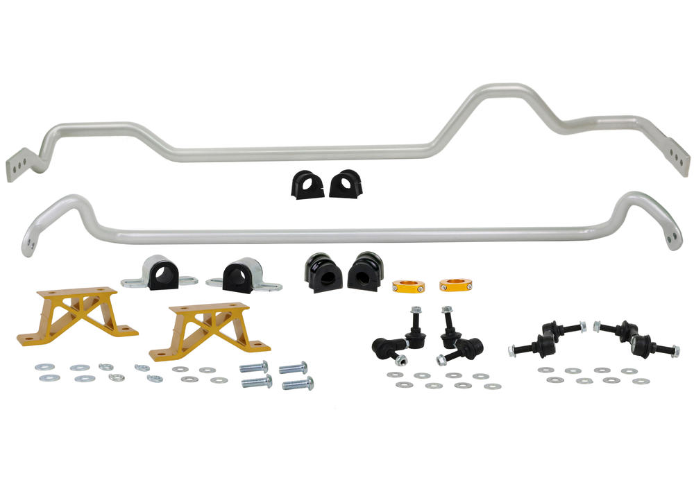 Front and Rear Anti Roll Bar - Vehicle Kit to Suit Subaru Impreza GD WRX STi MY05, MY06