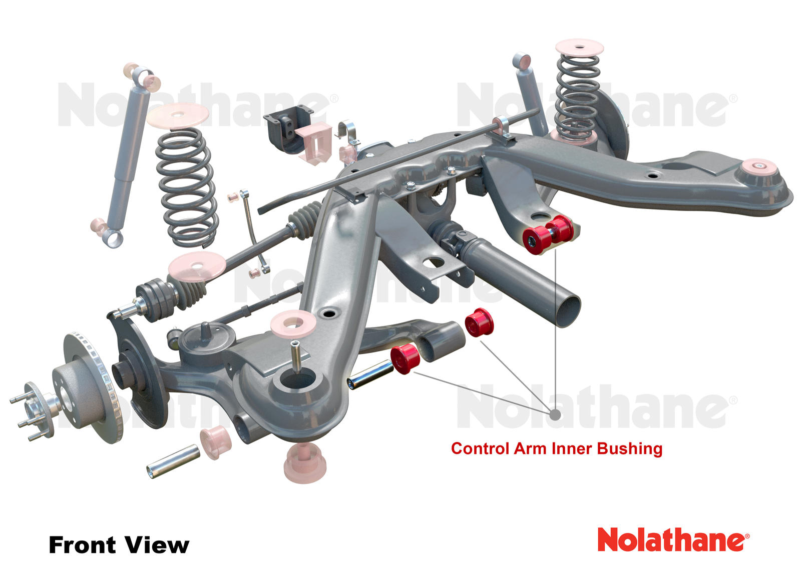 Control arm - inner bushing kit to Suit Holden/HSV Commodore VX-VZ