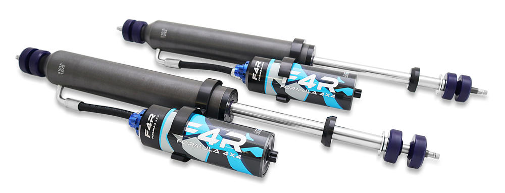 2 Inch 50mm Adjustable F4R Formula 4x4 Front Shock Absorber Kit to suit Toyota LandCruiser 80 Series 1990-1997