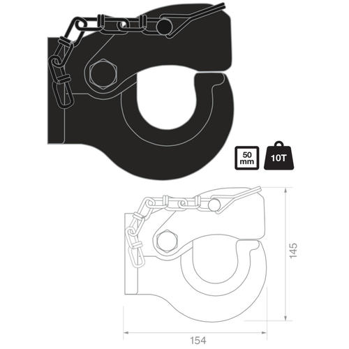 Go to TAG Pintle Hook (5T)