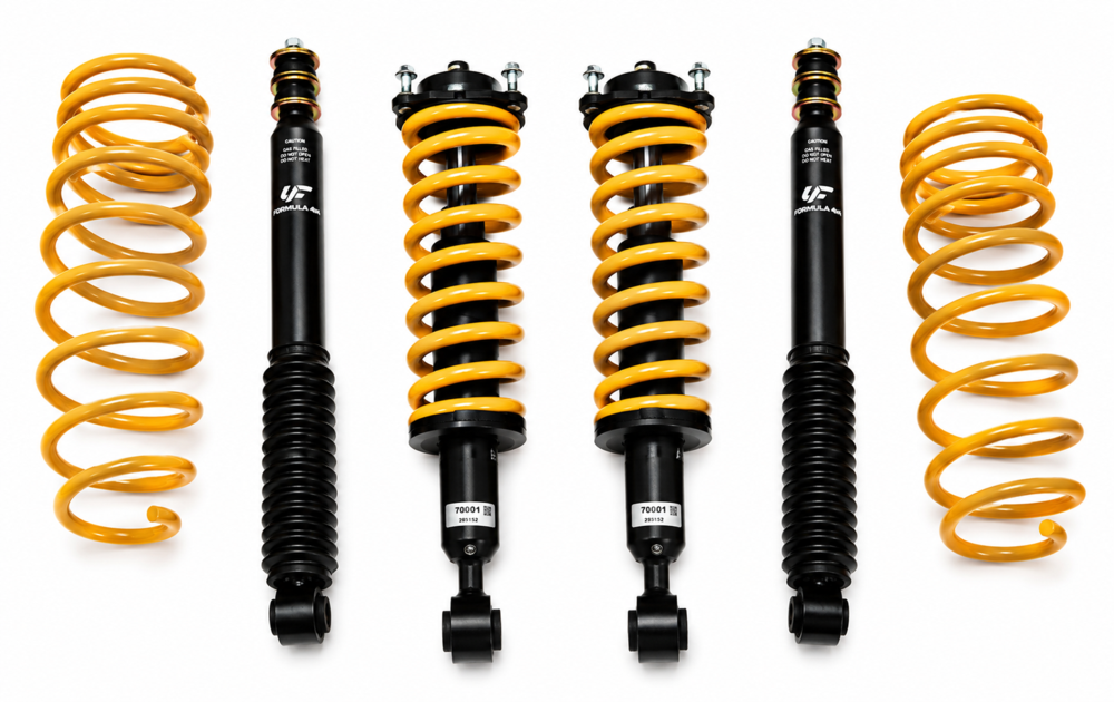 2 Inch 50mm Formula 4x4 Monotube ReadyStrut Lift Kit to suit Toyota Prado 250 Series 2024-on