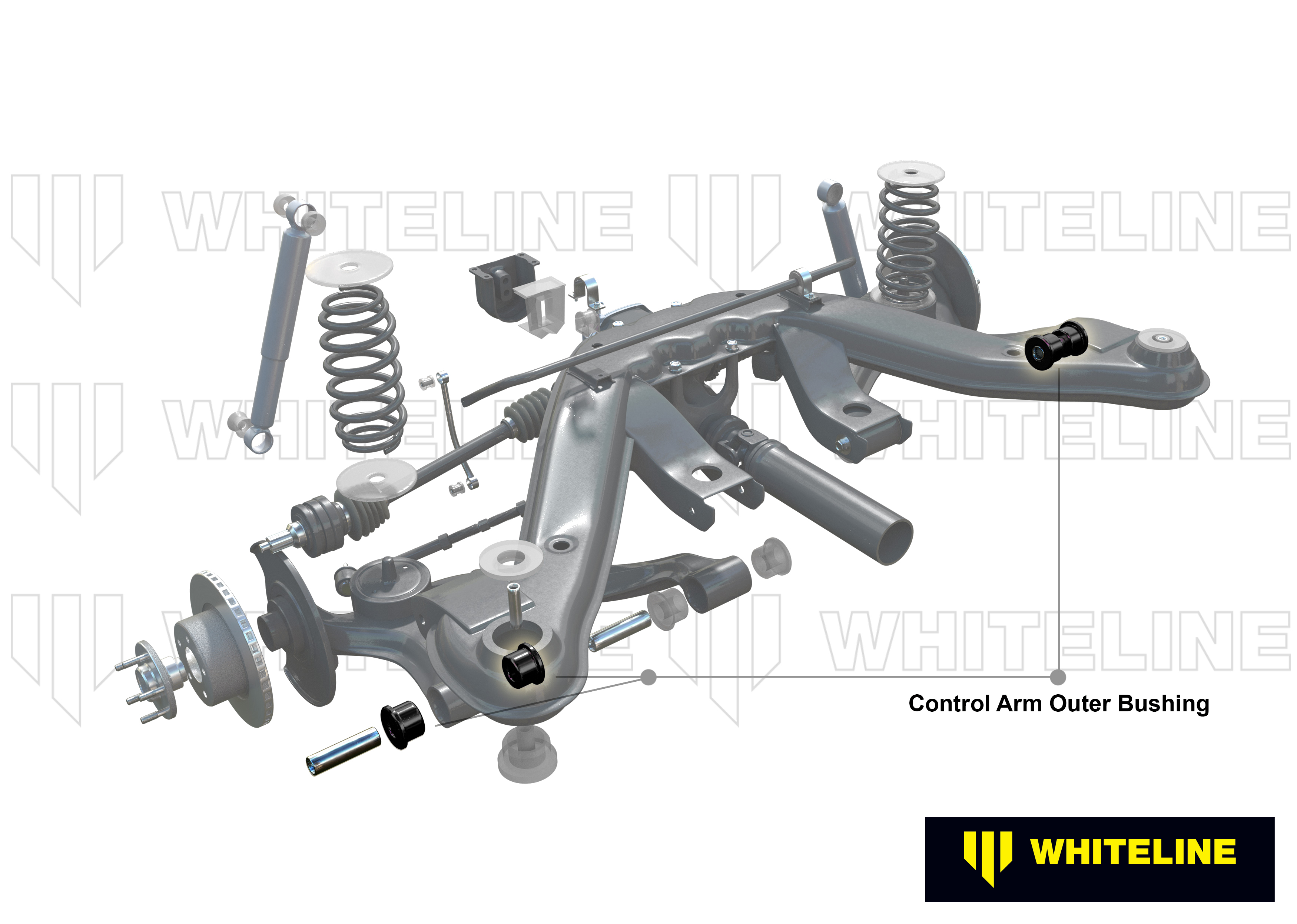 Control Arm Bushing - Inner and Outer