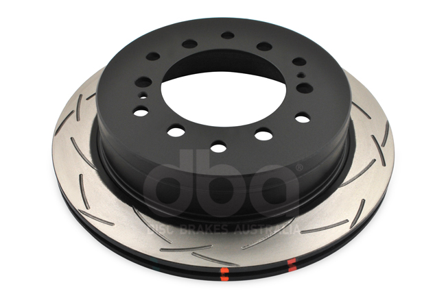 4X4 Survival 4000 T3 Slot KP Brake Disc to suit Toyota Prado 150 2009-on R