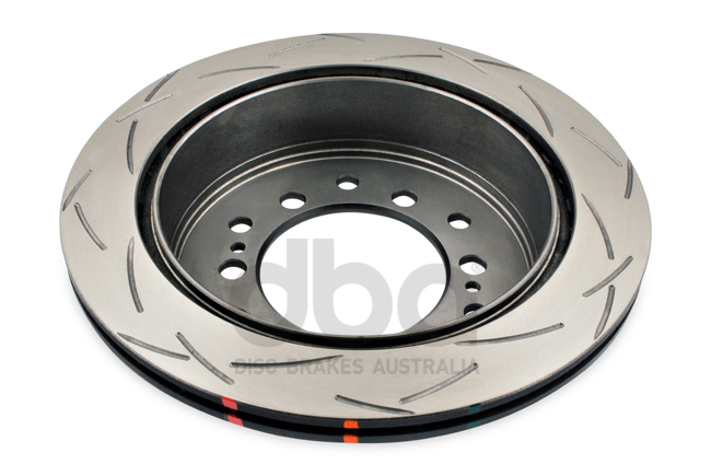 4X4 Survival 4000 T3 Slot KP Brake Disc to suit Toyota Prado 150 2009-on R