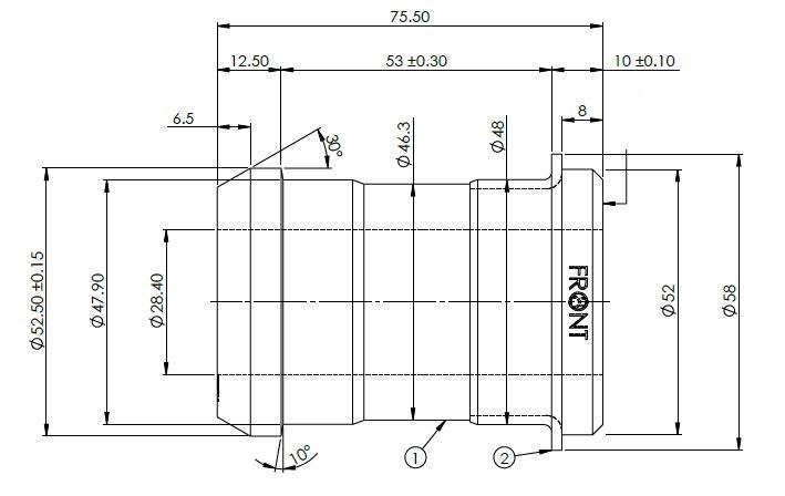 Front Control Arm Lower-Inner Front & Rear Bush Kit to suit Mitsubishi Pajero 2000-2021