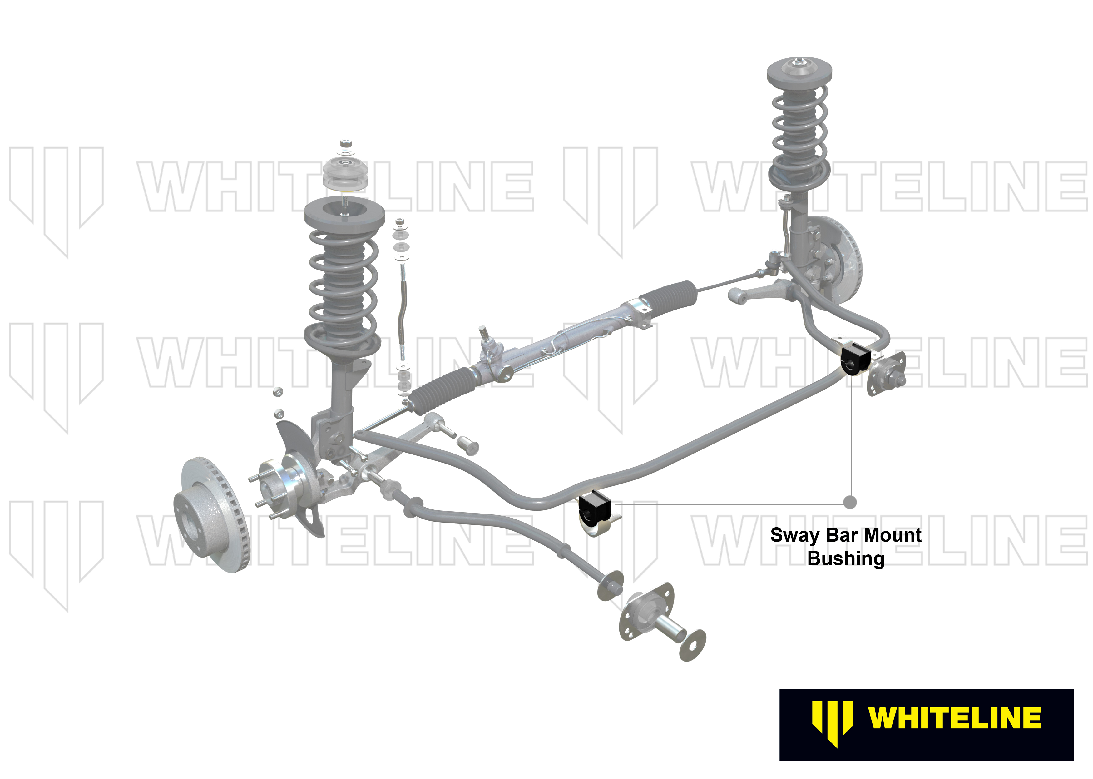 Anti Roll Bar Mount - Bushing Kit 17mm to Suit Toyota Corolla