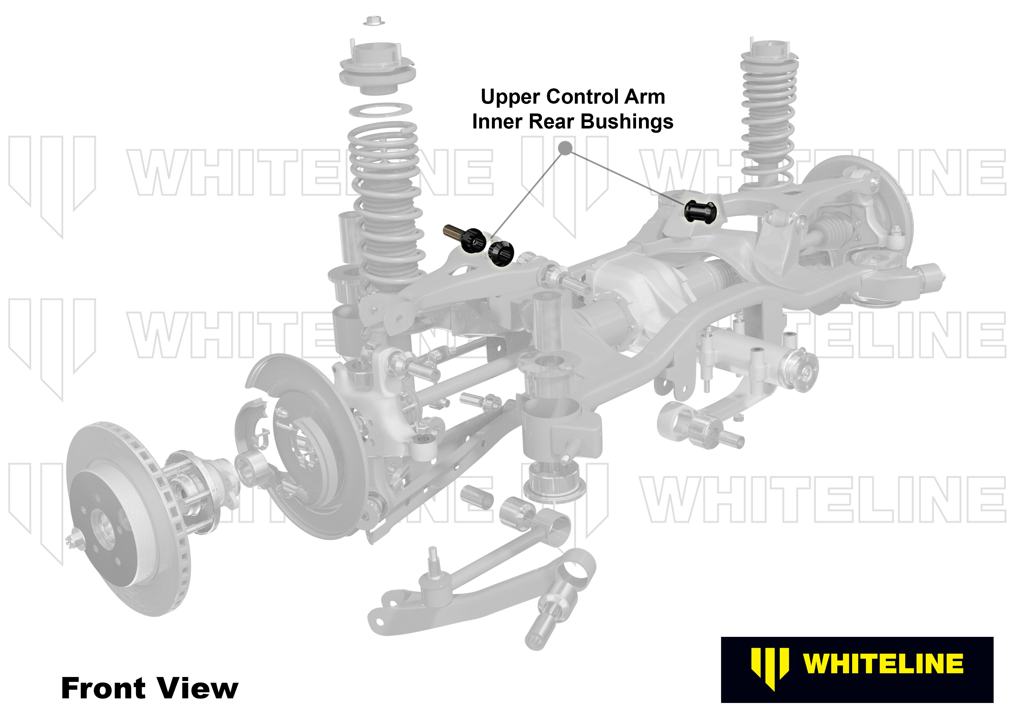 Rear Control Arm Upper - Inner Rear Bushing Kit to Suit Mitsubishi Lancer Evolution 10