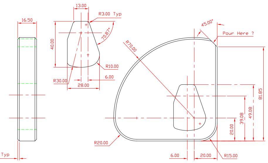 Gearbox Mount Side Support Insert Kit to suit Mini R50, R53 2001-2006