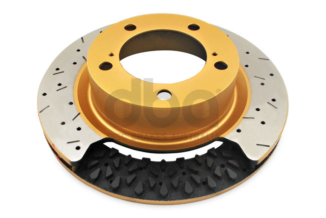 4000 XS Cross-Drilled, Slotted KP Brake Disc to suit Toyota LandCruiser 200 2008-on F