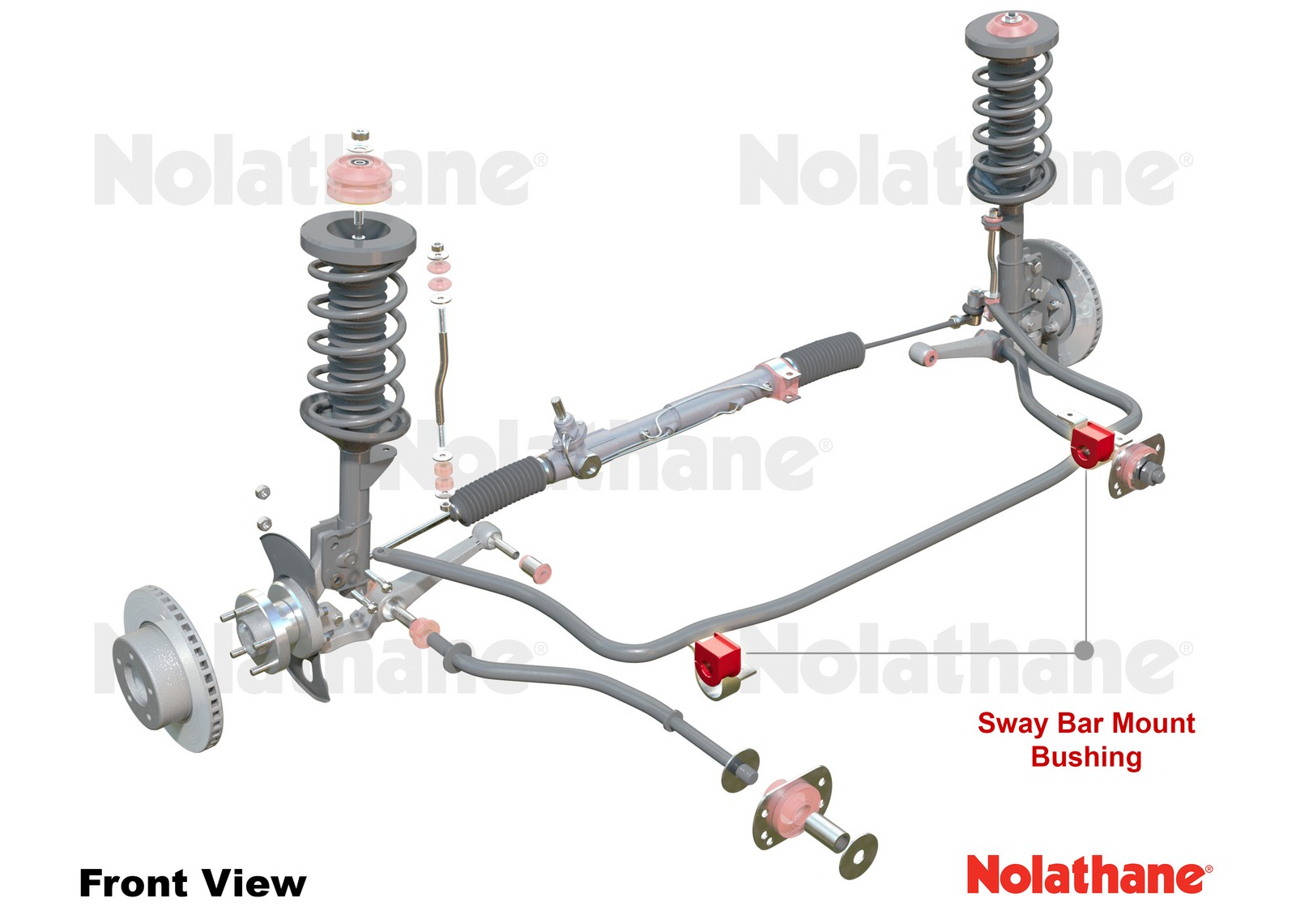 Sway Bar Mount - Bushing Kit 22mm to Suit Nissan Bluebird, Maxima