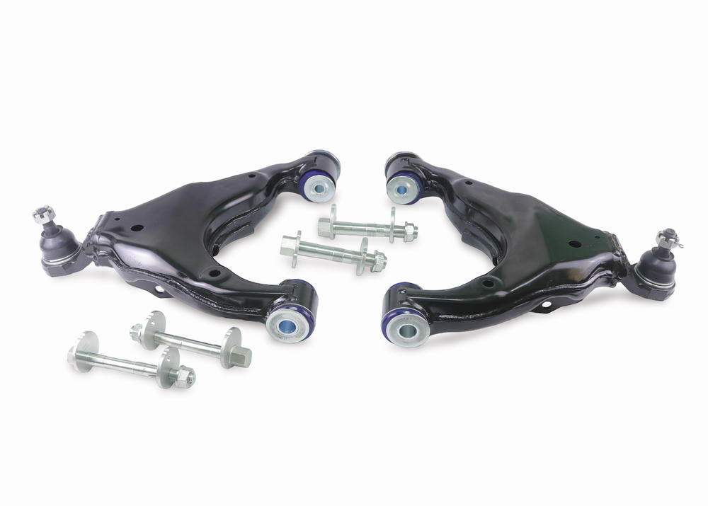 Front Lower Adjustable Control Arm Kit including Ball Joints to suit Toyota Toyota Prado, FJ Cruiser & Lexus GX (non KDSS vehicles)