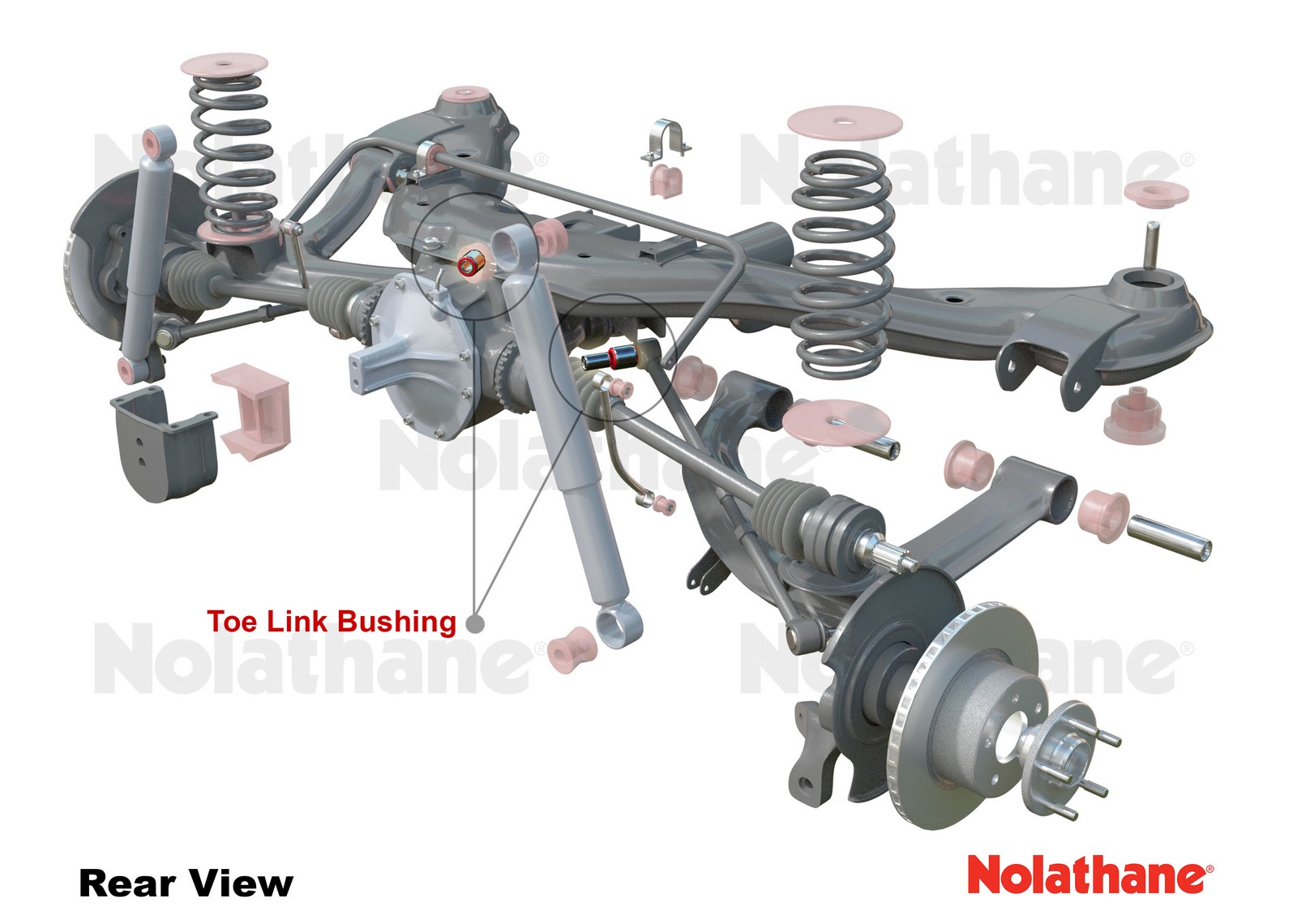 Toe Arm - Bushing Kit to Suit Holden/HSV Commodore VX-VZ