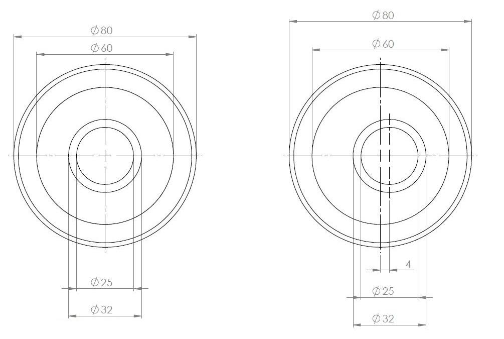 Front Control Arm Lower Rear Single Offset Bush Kit to suit VAG MQB Platform Vehicles with Steel Subframe