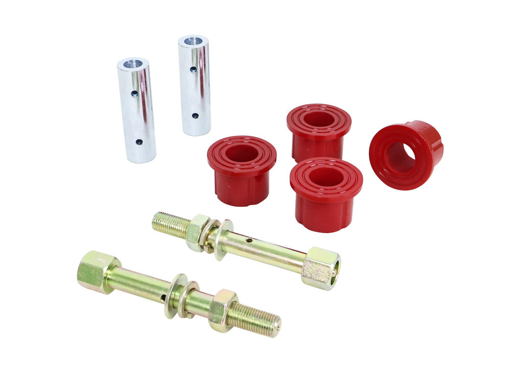 Rear Axle Leaf Spring - Front Eye Bushing and Greaseable Pin Kit to Suit Mitsubishi ML, MN