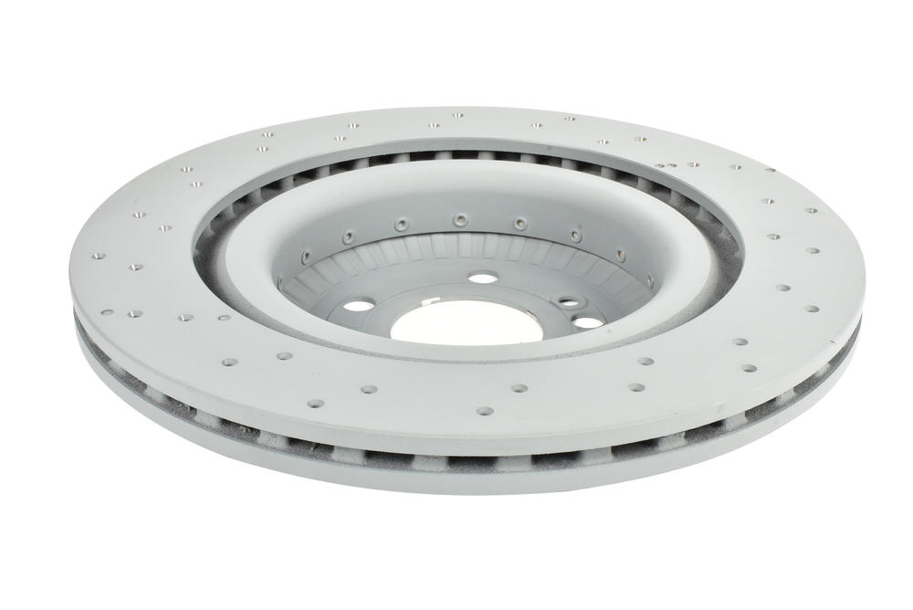 Hybrid Composite OE X-Drilled Brake Disc to suit Mercedes S350D & S400 Hybrid, Sports Upgrade Option
