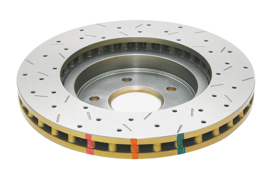 4000 XS Cross-Drilled, Slotted KP Brake Disc to suit Nissan Skyline R34 GT-Turbo 1998-on F