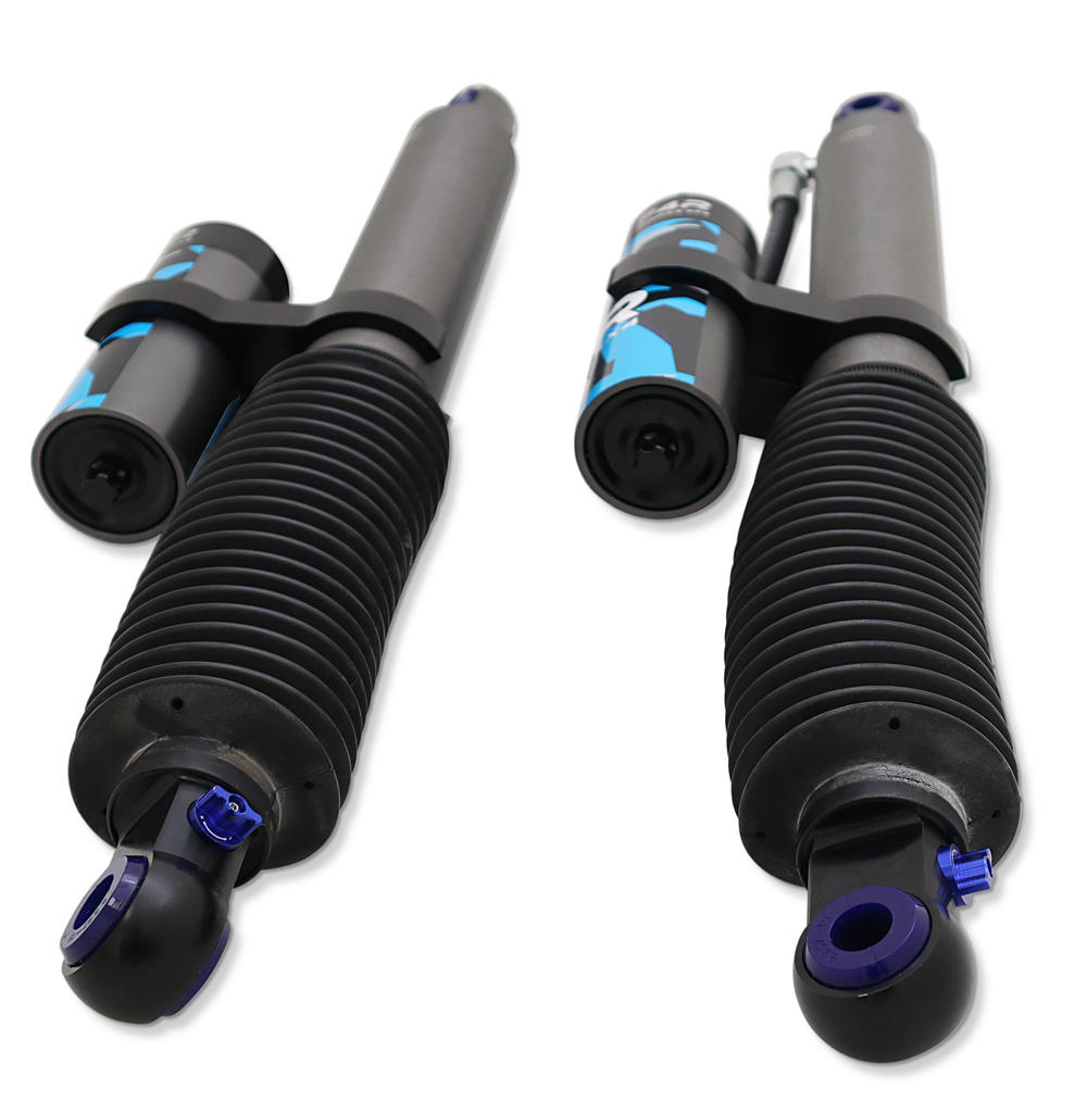 2 Inch 50mm Adjustable F4R Formula 4x4 Rear Shock Absorber Kit to suit Toyota LandCruiser 76, 78, 79 Series 2007-on