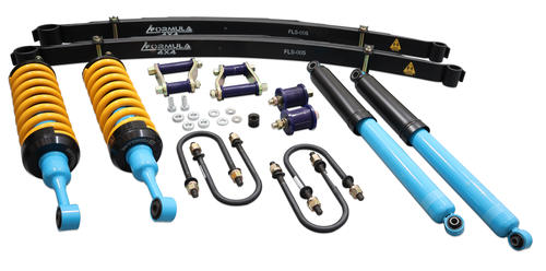 Go to 2 Inch 50mm Formula 4x4 Lift Kit with Height Adjustable ReadyStruts to suit Ford Ranger PX III 2018-2022