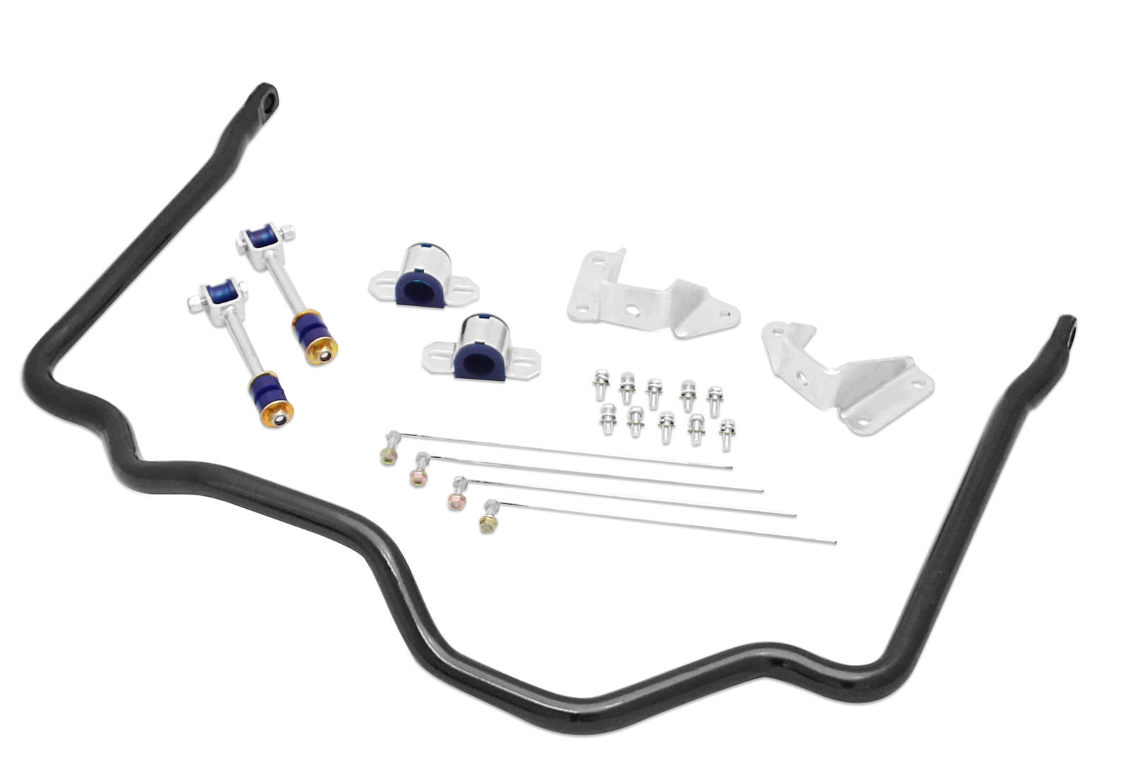 Rear 30mm Heavy Duty Non Adjustable Sway Bar Kit (vehicles with bracket mounts on the rear axle)