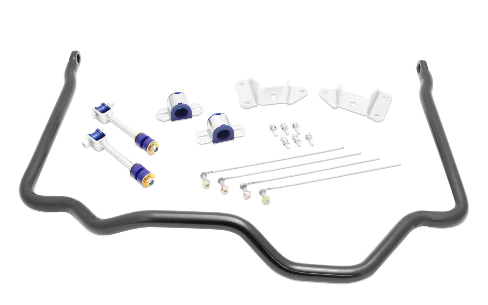 Rear 30mm Heavy Duty Non Adjustable Sway Bar Kit (vehicles with bracket mounts on the rear axle)