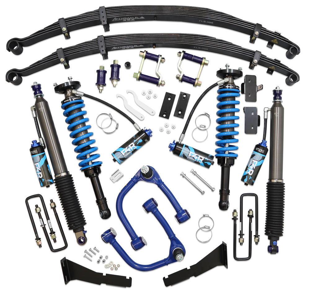 2-3 Inch Adjustable Formula 4x4 F4R Lift Kit to suit Toyota Hilux GGN, GUN Rogue Wide-Body & GR Sport 2022-on