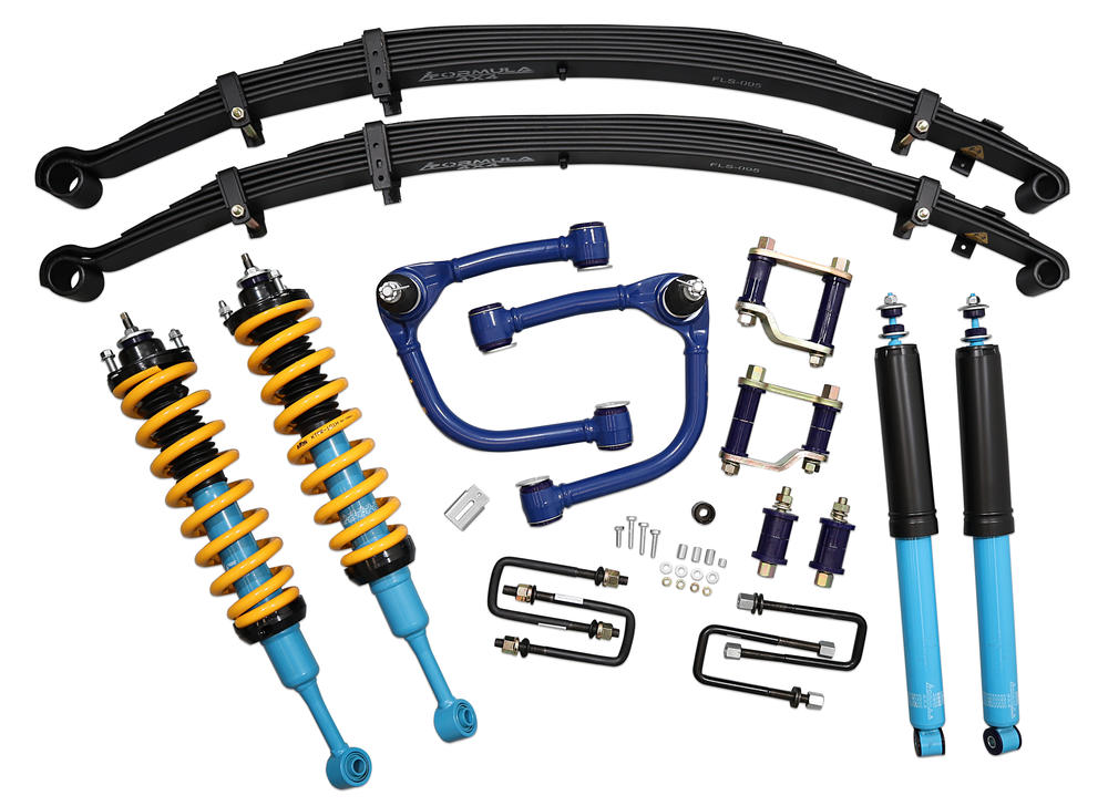 2 Inch 50mm Formula 4x4 Lift Kit with Height Adjustable ReadyStruts to suit Toyota Hilux GUN 2022-2025 Rogue (wide-body) variants & GR Sport 2023-2025