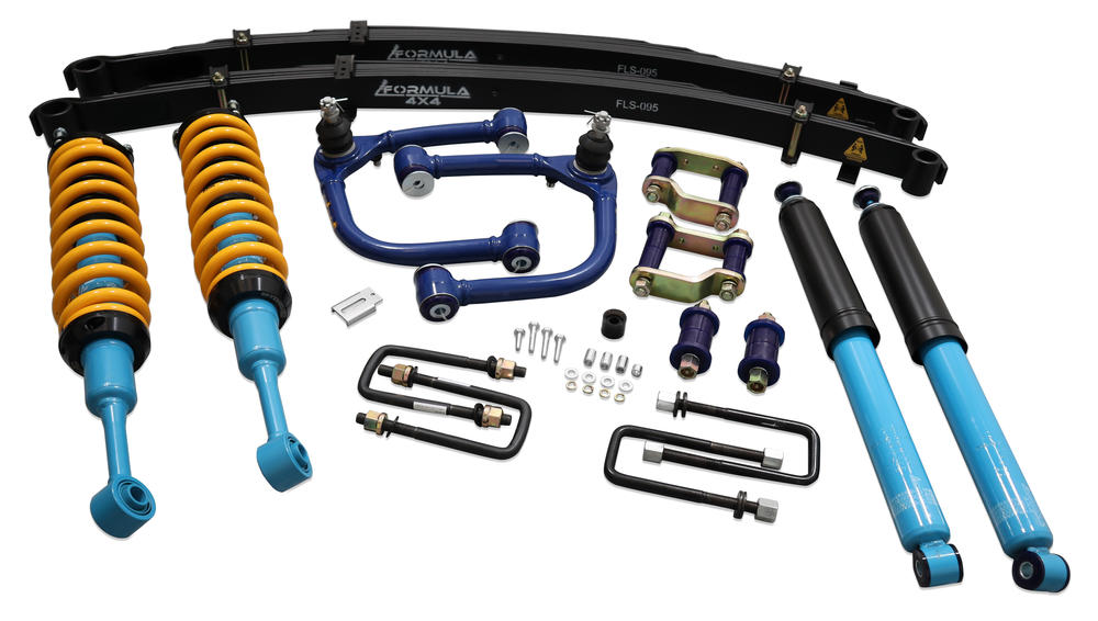 2 Inch 50mm Formula 4x4 Lift Kit with Height Adjustable ReadyStruts to suit Toyota Hilux GUN 2022-2025 Rogue (wide-body) variants & GR Sport 2023-2025