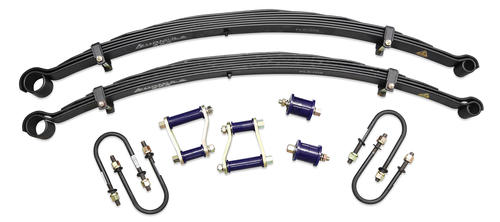 Formula 4x4 Rear Leaf Spring Kit - 45mm Lift at 0-200kg to suit Ford Ranger PX III
