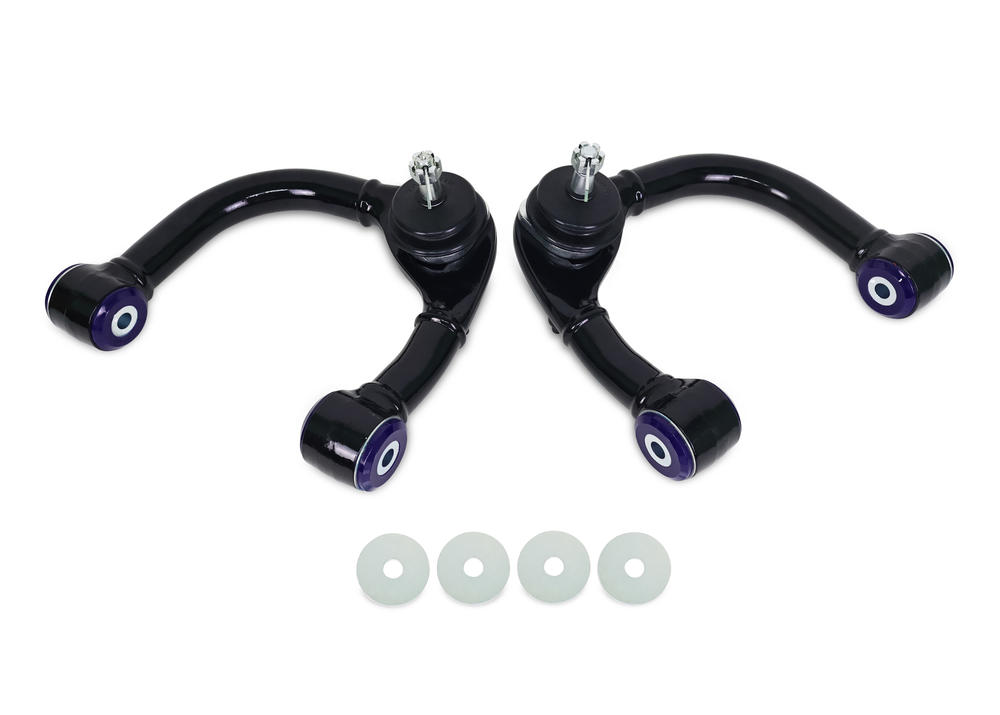 Front Adjustable Upper Control Arm Kit including Ball Joints to suit Toyota FJ Cruiser, Land Cruiser & Lexus GX