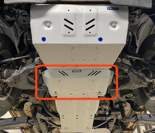 Go to Rival Aluminium Engine (Part 2) Underbody Armour to suit Toyota LandCruiser Prado 150 Series 2009-on
