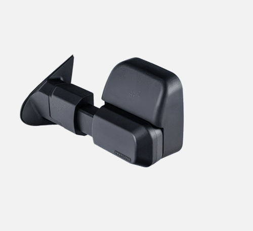 MSA Black Towing Mirror to suit Toyota LandCruiser 200 Series 2007-07/2021 - Electric, Power Fold
