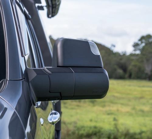 Go to MSA Black Towing Mirror to suit Mitsubishi Triton MQ, MR - non power fold, Electric