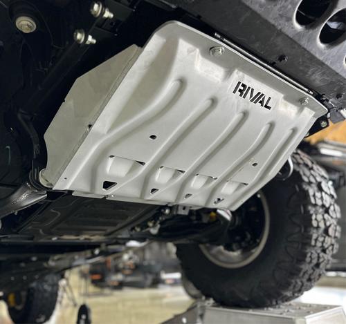 Rival Aluminium Radiator Underbody Armour to suit Ford Everest 2015-2022, Ford Ranger PXI, PXII, PXIII & Mazda BT-50 2011-2022