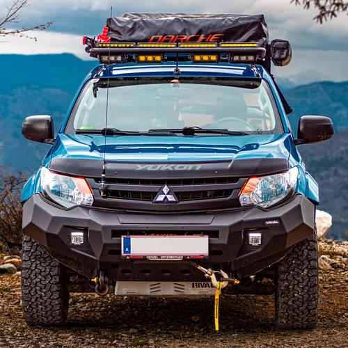Rival Aluminium Front Bumper to suit Mitsubishi Triton MQ 2015-2019