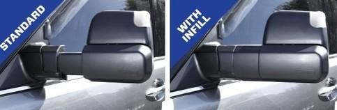 Go to MSA Towing Mirror Extension Infills - to suit non power fold mirrors