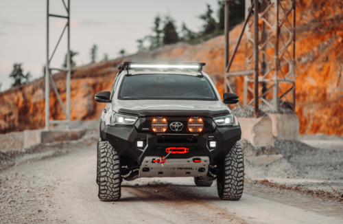 Go to Rival Aluminium Front Bumper to suit Toyota Hilux 2021-on