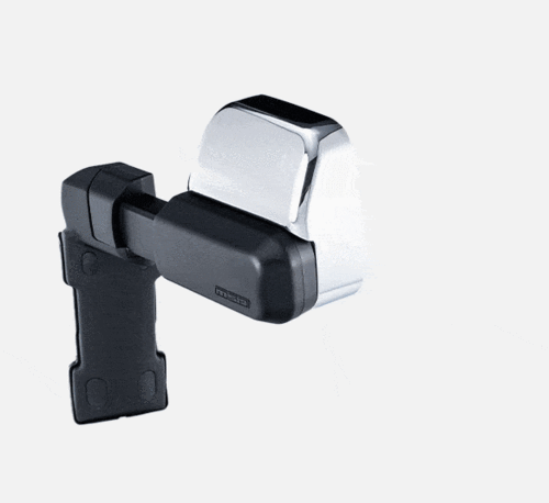 Go to MSA Chrome Towing Mirror to suit Toyota LandCruiser 70-79 Series 1984-09/2023 - non power fold, Manual, Big Base