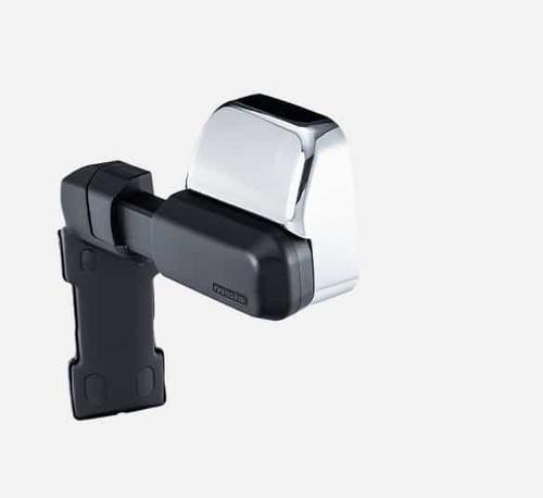 MSA Chrome Towing Mirror to suit Toyota LandCruiser 70-79 Series 1984-09/2023 - non power fold, Manual, Big Base