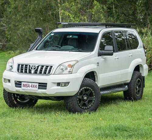 Go to MSA Chrome Towing Mirror to suit Toyota LandCruiser Prado 120 Series - non power fold, electric