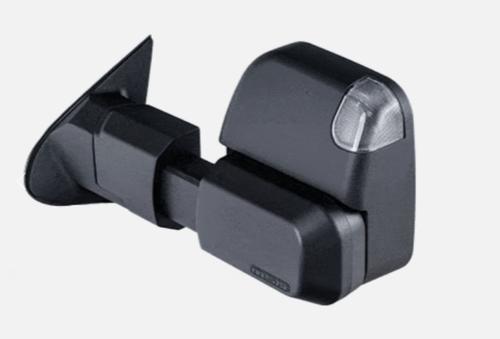 MSA Black Towing Mirror to suit Ford Ranger PY & Ford Everest UB - Electric, Heated, Indicators, Blind Spot Monitoring, Temp Sensor, Power Fold