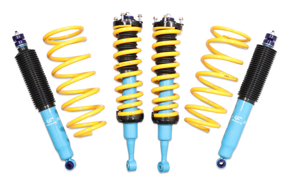 2 Inch 50mm Formula 4x4 Big Bore Lift Kit with Height Adjustable ReadyStruts to suit LandCruiser 200 Series 2007-2021 (non KDSS Vehicles)