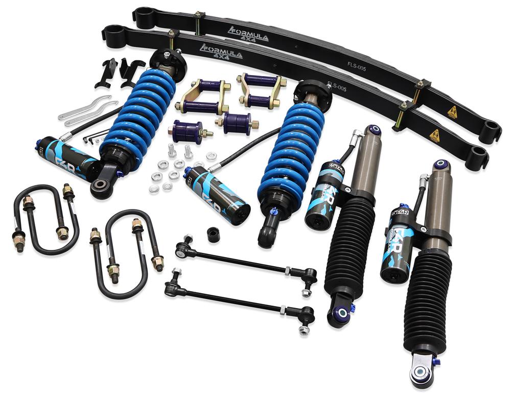 2 Inch to 3 Inch Adjustable Formula 4x4 Lift Kit to suit Ford Ranger PX I & II 2011-2018 & Mazda BT-50 2011-2020