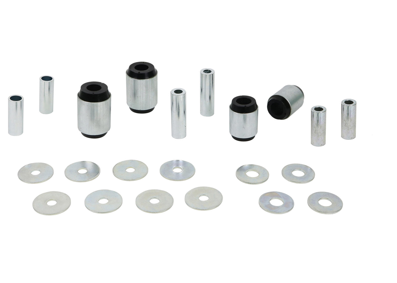 Whiteline W53312 Front Lower Control Arm Bushing Kit Compatible with 2005-2015 Tacoma Base; 2015 Tacoma TRD Pro | Improved Handling | Elastomer Bushings