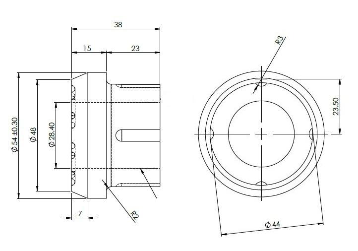 Front Control Arm Lower Inner Front Bush Kit to suit Lexus IS & IS-F RWD