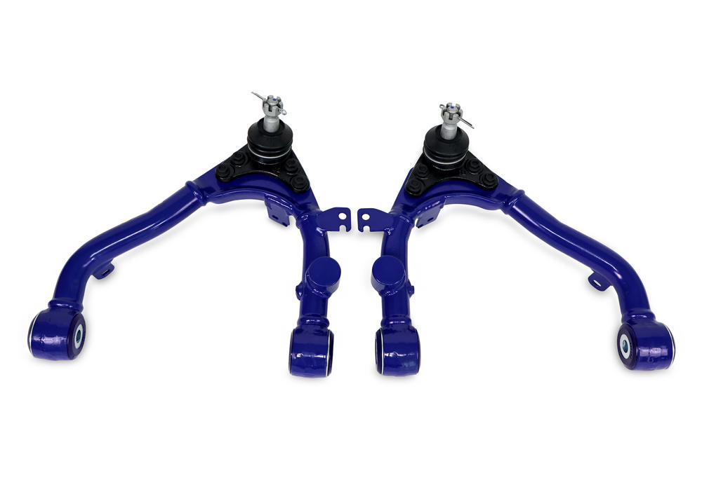 Front Fixed Offset Upper Control Arm Kit including Ball Joints to suit Holden Colorado RG 2012-2016, Isuzu D-Max & MU-X, LDV T60 & D90