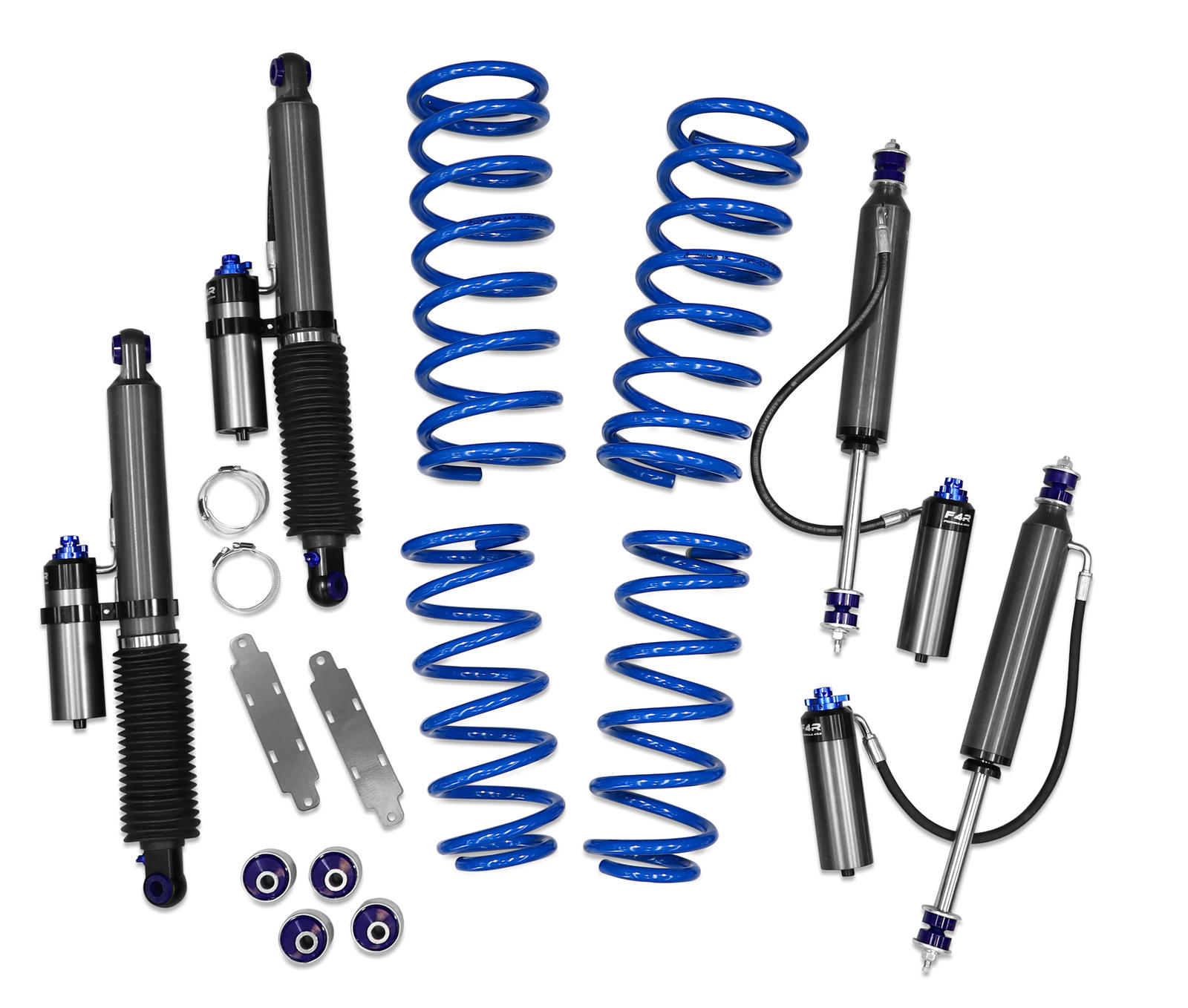 2 Inch 50mm Adjustable Formula 4x4 Lift Kit to suit Nissan Patrol GU, Y61 Wagon LWB 1997-2016